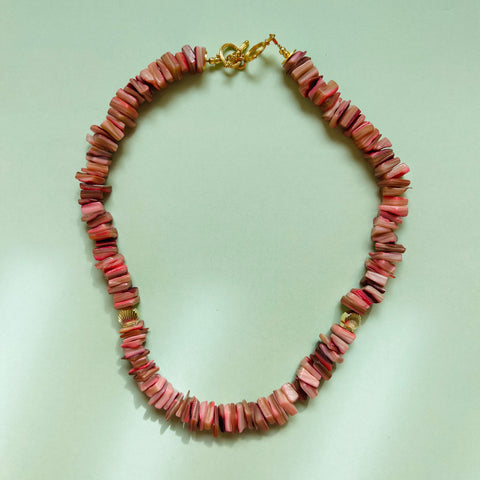 Alma Necklace - Pink
